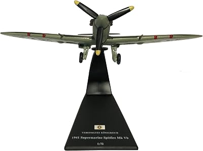Spitfire Mk Vb Fighter Aircraft diecast 1:72 Model Amercom SL-3