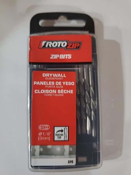 RotoZip GP8 Guidepoint Drywall ZipBits (8 bits per Pack)