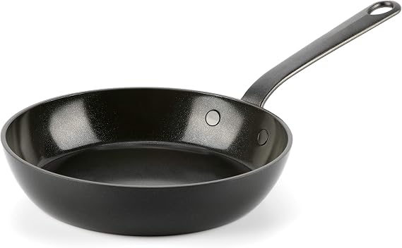 GreenPan Craft sert anodize sağlıklı seramik yapışmaz kızartma tavası, 20 cm, PAS içermez, indüksiyonlu ocaklara uygun, bulaşık makinesinde yıkanabilir, fırına dayanıklı, siyah