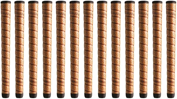 Winn DriTac Wrap Oversize +1/8" Copper Golf Grip Bundle (13 Piece)