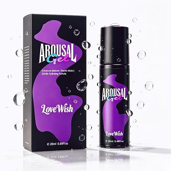 Arousal Gel for Women, Female Pleasure Gel, Enhances Sensitivity & Intimate Connection for Romantic Moments, Gentle Hydrating Feel, Luxurious 40ML