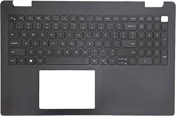 DJP76 0DJP76 Replacement Upper Case Palmrest Top Cover for DELL Latitude 3520 E3520 Series Laptop,Latitude 3520 Backlit Keyboard (Backlit)