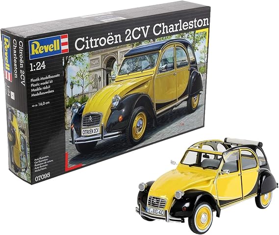 German Rebel 1/24 Citroen 2CV Plastic Model