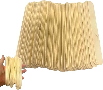 Bonka Bird Toys 2925 Pk100 Undrilled Natural Wood Chew Sticks Parrot Foot Talon Craft Part Bird Toy, Conure, Amazon, African Grey, and Similar Sized Birds