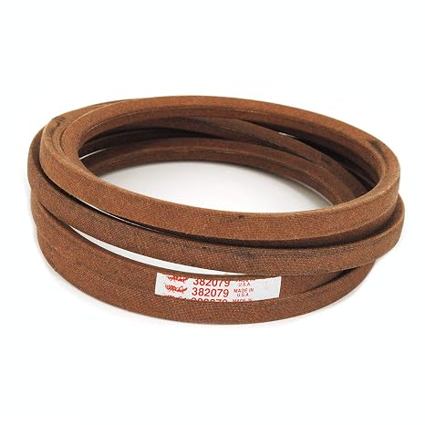 Grasshopper Mower MaxLife Belt, See Compatibility Info, OEM Part 382079 | Designed to Specific Material, Dimensions, Shape, Construction and Pliability Standards That Ensure Superior Performance