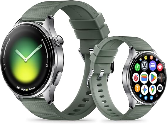 XIAOMI Watch 5 Smartwatch 47mm, Google Wear OS, NFC Pay, Gemini AI, 1.54'' screen, Green