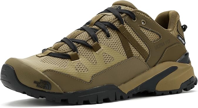 THE NORTH FACE Men's Ultra 112 Waterproof Hiking Shoe | Ripstop Leather, Rubber Outsole With 5mm Lugs