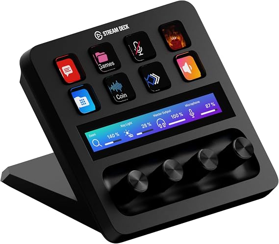 Elgato Stream Deck +, Audio Mixer and Studio Controller