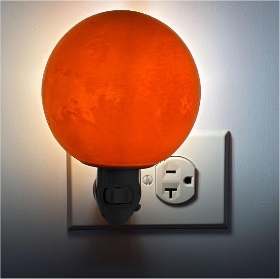 Mars Night Lights | 5" Mars Night Lamp LED Light | 3D Solar System NightLight, Planet Home Decor, Space Nursery, Kids Room, Space Gift, Birthday Gifts, Bedroom Decorations
