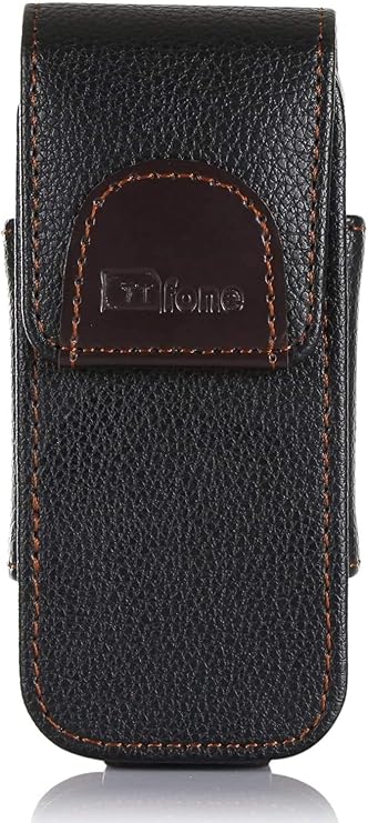 TTfone Premium Holster Case Impact Resistant with belt clip Big Button Mobile Phones (TTCX9 Titan TT950)