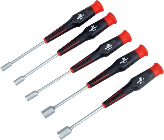 Dynamite 5 pc Metric Nut Driver Assortment DYN2806 Hand Tools Misc