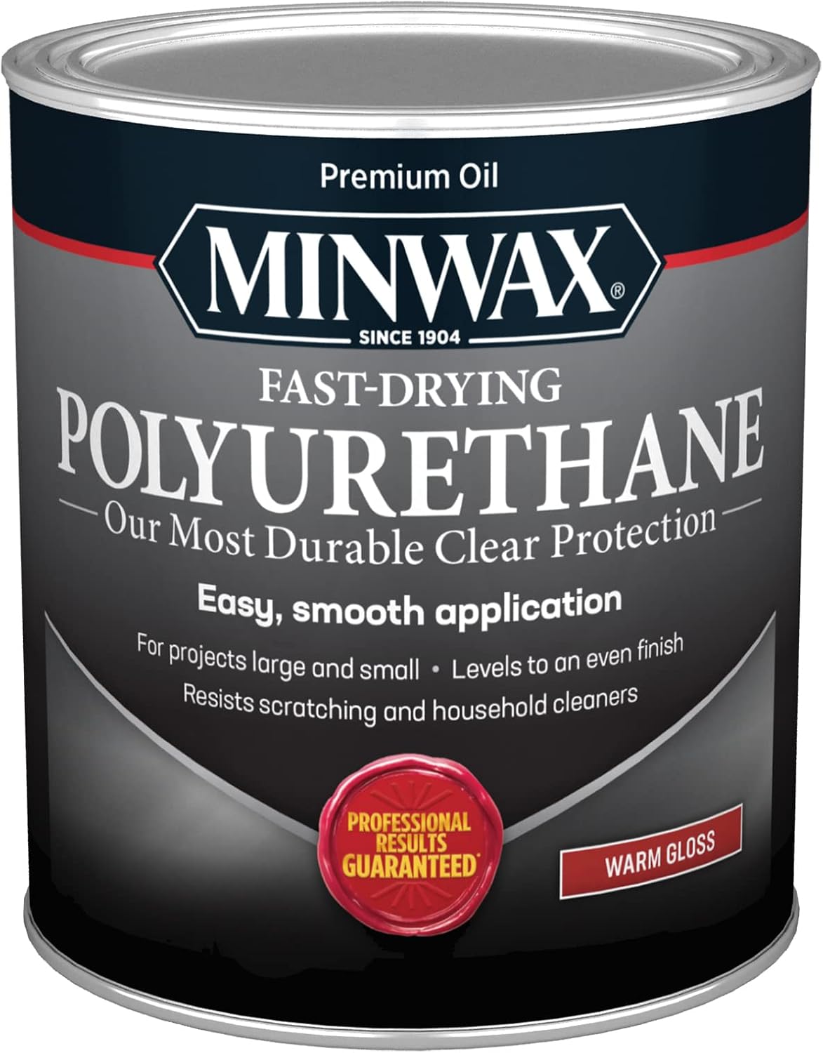 Minwax 63000 Fast Drying Polyurethane Clear Gloss Quart by Minwax