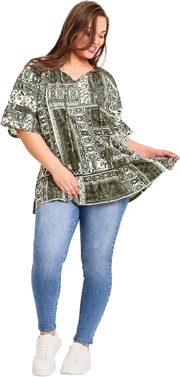 Avenue Flutter Sleeve Top