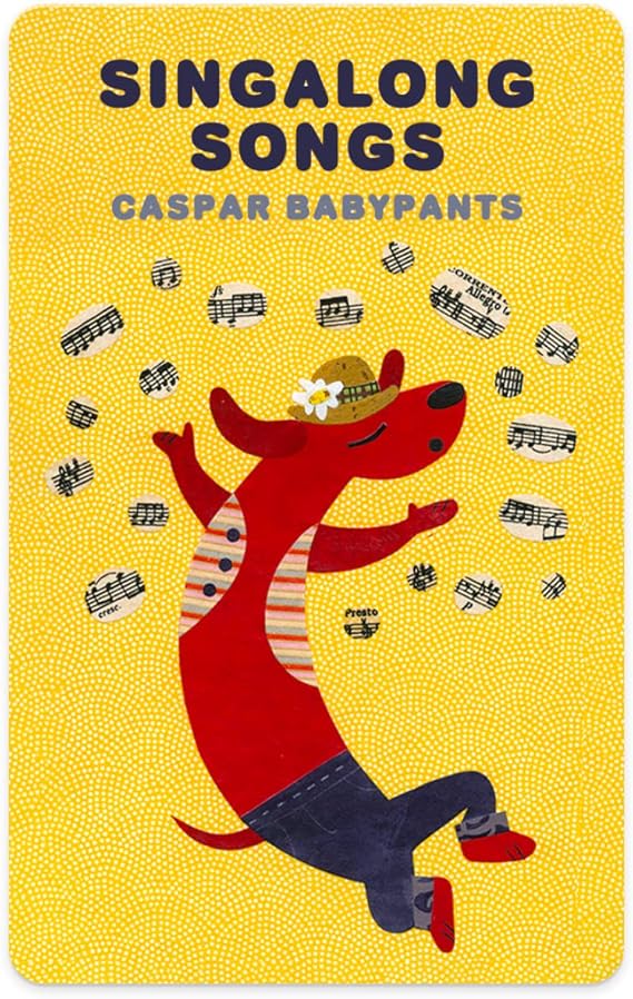 Yoto Singalong Songs by Caspar Babypants Kids Musical Card for Use with Player & Mini All-in-1 Audio Device, Screen-Free Listening with Fun & Engaging Music for Playtime, Parties & Travel