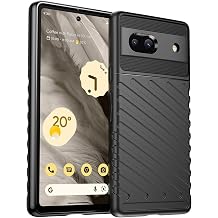 Microcase Google Pixel 7A Thunder Serisi Darbeye Dayanıklı Silikon Kılıf - Siyah AL3421