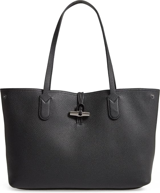 Longchamp Roseau Essential Shoulder Bag Medium Black One Size