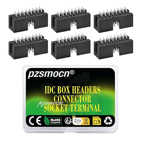 20 Pieces IDC 2 * 8 Double Row 2.54 mm JTAG ISP 16-Pin Straight