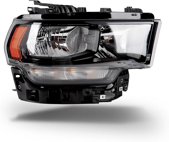 Headlight Assembly Compatible with 2019-2024 Dodge Ram 2500 3500