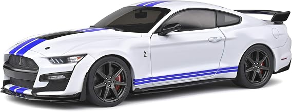 Solido 421186100 Ford Mustang Shelby GT500 2020 Model Car 1:18 Scale White