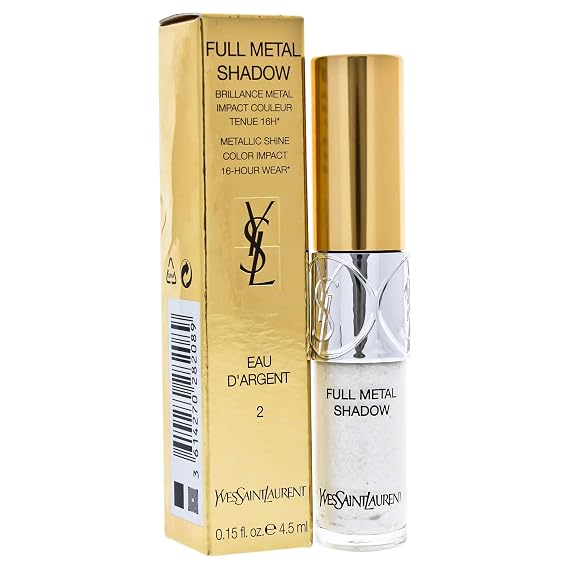 Full Metal Shadow - 02 Eau DArgent by Yves Saint Laurent for Women - 0.15 oz Eye Shadow