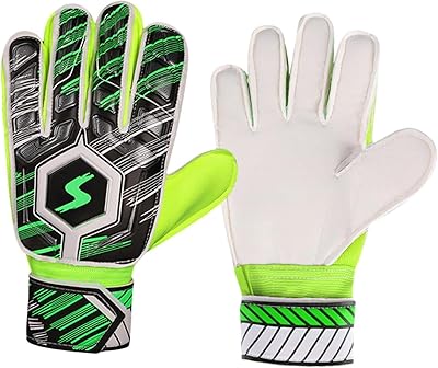 Colaxi Goalkeeper Gloves Goalkeeping Gloves Thickened Hand Protection Latex Strong Grips Training Gloves Soccer Goalie Gloves Kids