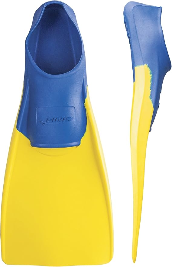 FINIS Long Floating Swim Fins - Adult Training Fins - Improves Kick Technique & Body Position
