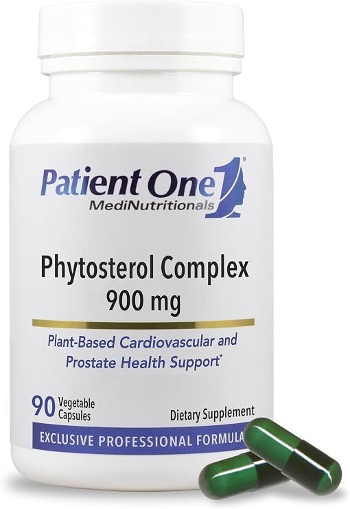 Patient One Phytosterol Complex 900 mg | Heart Health Support | 90 Capsules