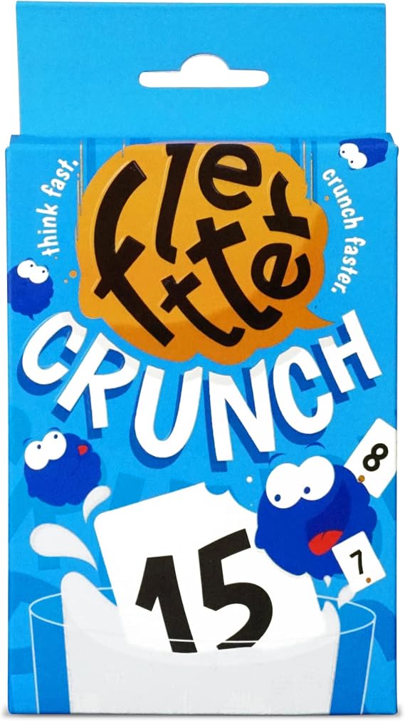 Fletter Card Games, Fast Paced Family Card Game for Game Night, Fun Card Game for Kids, Children Educational Game to Sharpen Reflexes, Math Abilities - Fletter Card Games Ages 8+