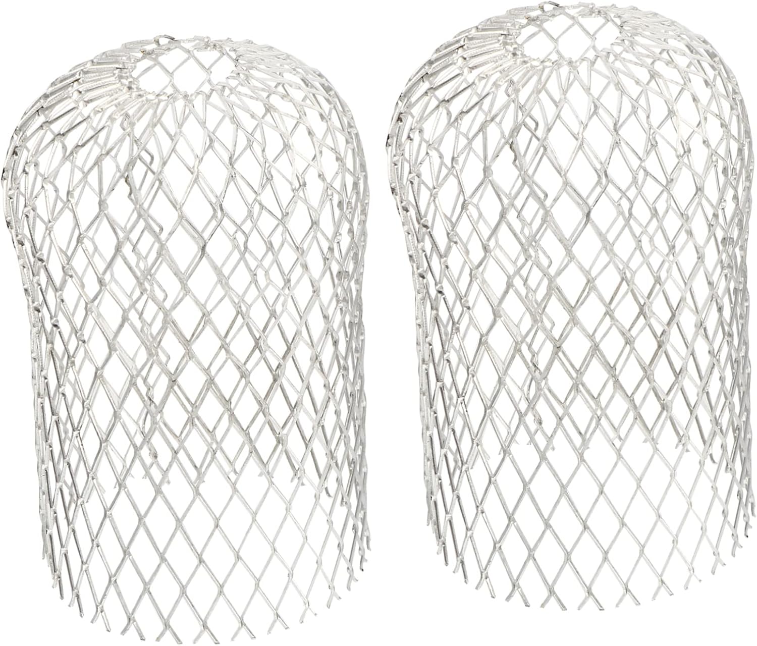 2pcs protective net Leaf Sieve Screen Covers gutter guard gutter downspout strainer Mesh Leaf Guards downspout extension gutter cleaner downspout diverter Leaves deflector aluminum