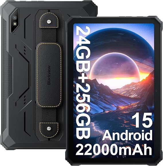 Blackview Rugged Tablet Active8Pro, 10.36 inch Android 15 Waterproof Tablet