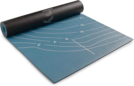 Hydrow Multi-Use Workout Mat - Non-Slip, Two-Sided Mat for Yoga, Pilates, Strength Training