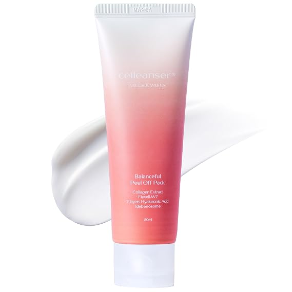Balanceful Peel-Off Wrap Mask Infused with Vegan Collagen to Firm Skin, Enhance Glow & Boost Elasticity, 80ml, 2.7 fl.oz