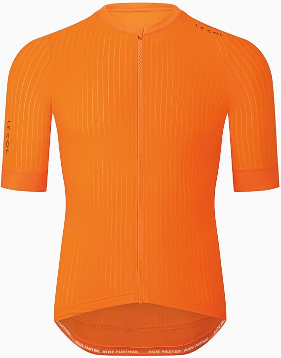 LE COL Mens Pro Aero Jersey | Aerodynamic Cycling Shirt | WindTunnel Tested, Drag Reducing, Lightweight | Black