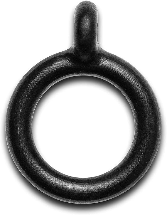 Mustad Offset Wacky Neko Rings, Small 7mm Rigging Rings for Soft Plastics, 25 Pack
