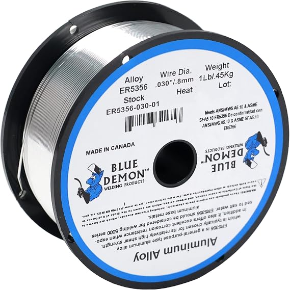 Blue Demon ER5356 X .030 X 1LB Spool aluminum welding wire