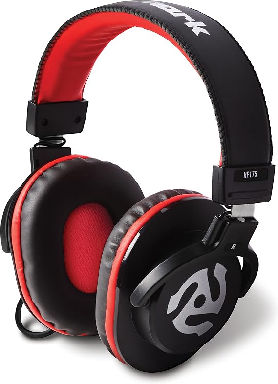 Numark HF175 Closed-Back DJ Headphones