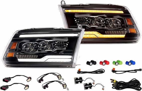 Morimoto XB Evo LED Headlights fits 2009-2018 Dodge Ram (LF2-520)