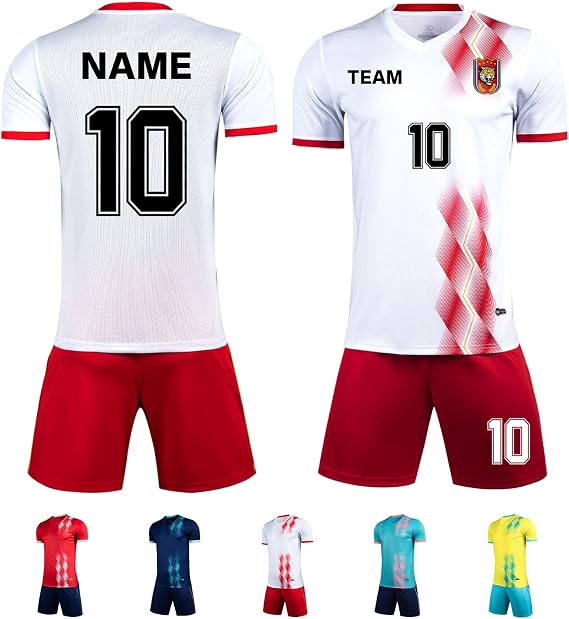 ORYG Custom Soccer Jerseys for Children Personalized Soccer Team Uniform for Men Women with Number Name Team Name Logo