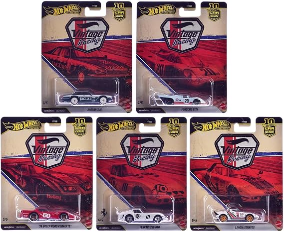 Premium 2026 Vintage Racing FPY86 976T Car Culture 5'li Set