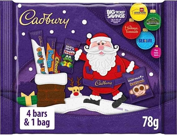 Cadbury Chocolate Selection Pack 78g (Box of 26)