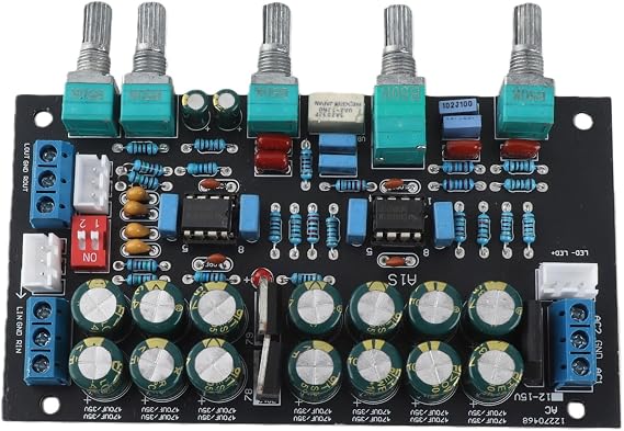 Class A HiFi Preamp Tone Control Board A3 Tone Board 4 Knobs Tone Board Digital Sound Remover Module Components