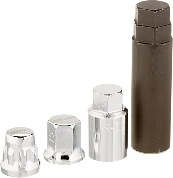 Rays W171215C Chrome (M12 x 1.50 Thread Size) Hex Lock and Nut Set
