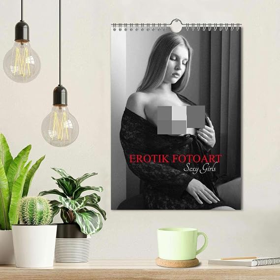 EROTIK FOTOART SEXY GIRLS (Wandkalender 2026 DIN A4 hoch), CALVENDO Monatskalender