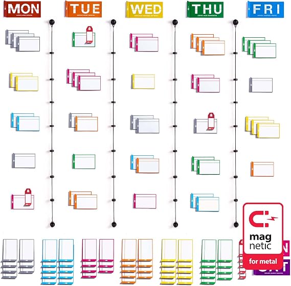 Agile Weekly Planner Board Full Toolset