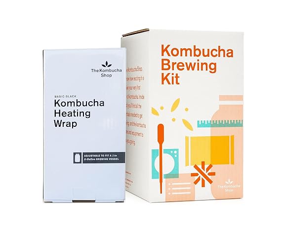 The Kombucha Shop, Kombucha Starter Kit with Premium Heating Wrap