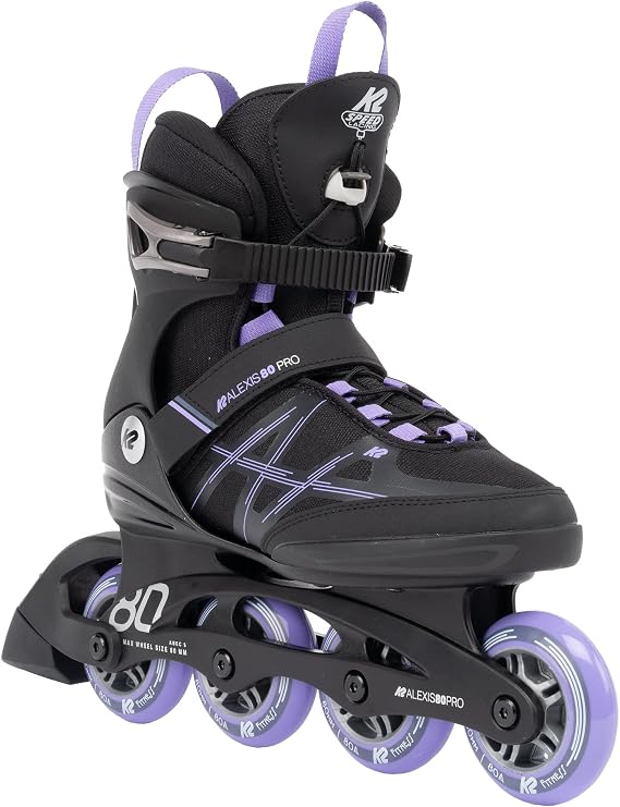 K2 ALEXIS 80 PRO Inline Skate 2023 black/lavender