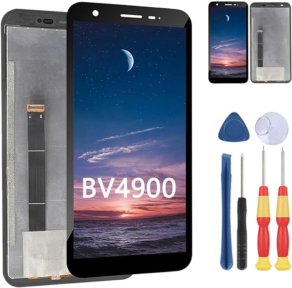 New Display Touch Screen for Blackview BV4900 LCD Display Replace Parts with Tools.
