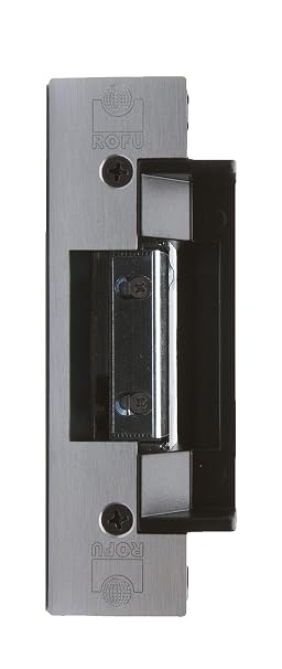 Rofu 1702-07 US28 Electric Strikes for Mortise and Cylindrical Locksets, Satin Bronze, 24V AC/ 24V DC, 1-1/4" x 4-7/8"