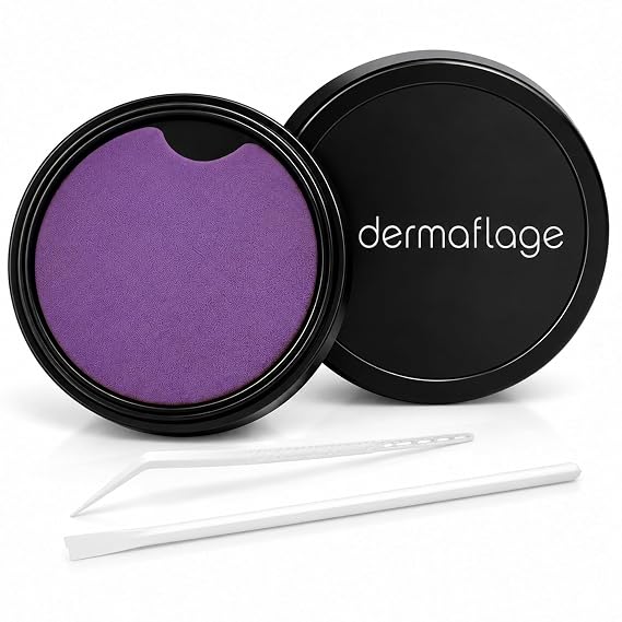 Dermaflage Topical Filler Tool Kit, Silicone Scar Concealer Kit for acne