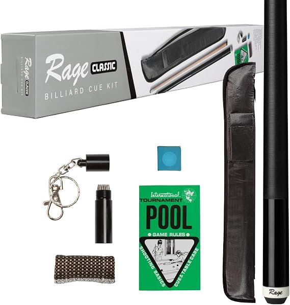 RAGE Pre-Packed Billiard Cue Kits